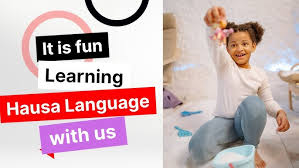 Vocabulary material from a beginner Hausa lesson